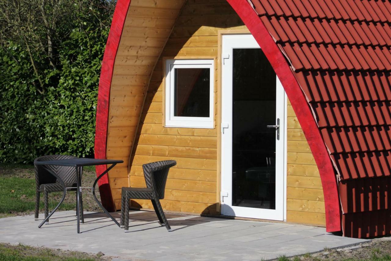 Luxe Eco Pod Op Camping De Stal Drijber المظهر الخارجي الصورة